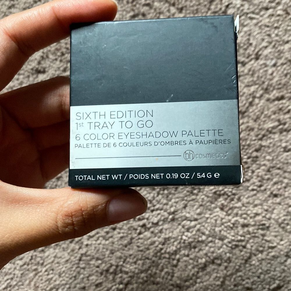Bh cosmetics sixth edition 1st tray to go